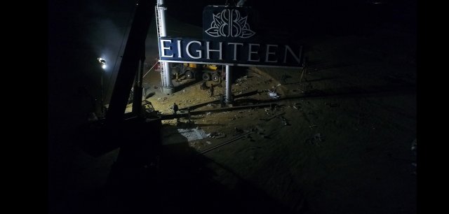 Highest Dual Billboard on Unipole Installed at Eighteen Islamabad